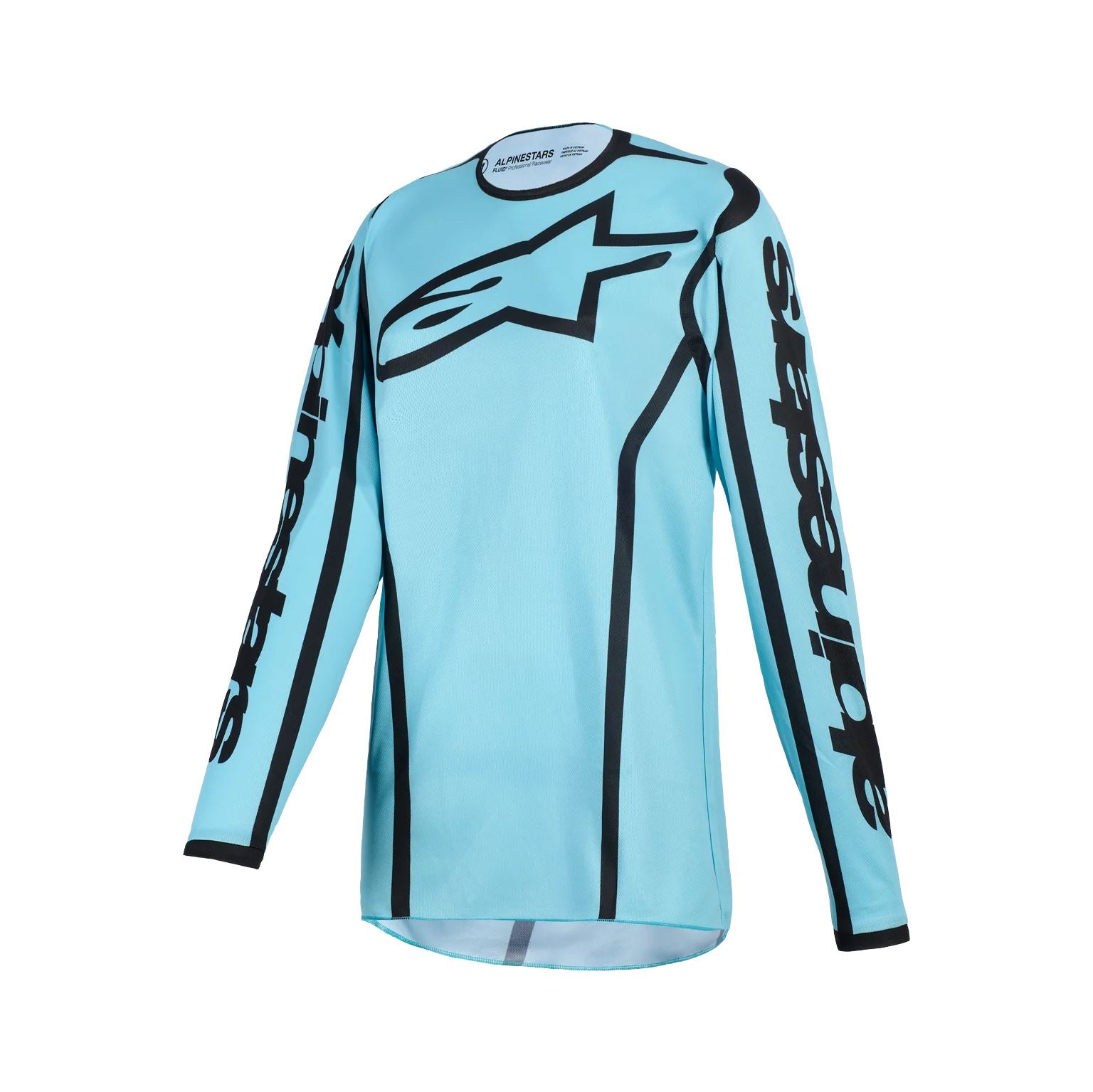Alpinestars 2026 Womens Stella Fluid Apex Motocross Jersey Tropical Black